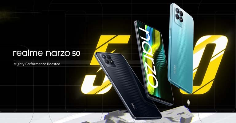 Realme Narzo 50 - under 50k budget phone